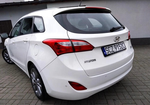 Hyundai I30 cena 34990 przebieg: 156000, rok produkcji 2014 z Brańsk małe 667